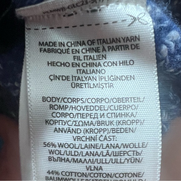 Polo Ralph Lauren USA Flag Patriotic Nautical Knit Womens Sweater Med Vintage - Picture 5 of 16